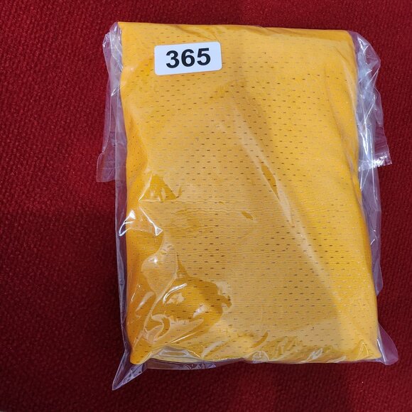 Bel-Air Academy Basketball Shorts Yellow & Red Size M Athletic Mesh Sports Appar - Picture 12 of 12